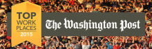 The Washington Post Top Workplaces 2015. New Editions selected as a Top Work Place