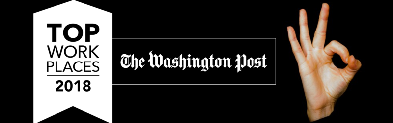 The Washington Post Top Workplaces 2018. New Editions selected as a Top Work Place